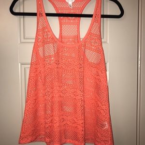 Aéropostale Lace Summer Tank Top